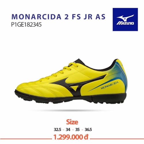 Mizuno Monarcida 2 Fs Jr As Vàng Đen