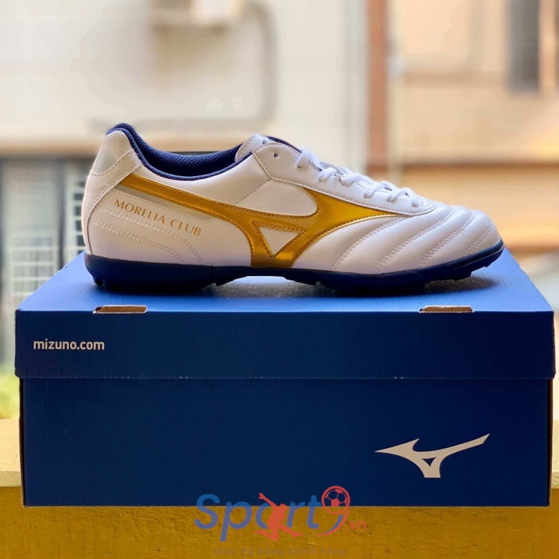 Mizuno Morelia II Club As Trắng Vàng