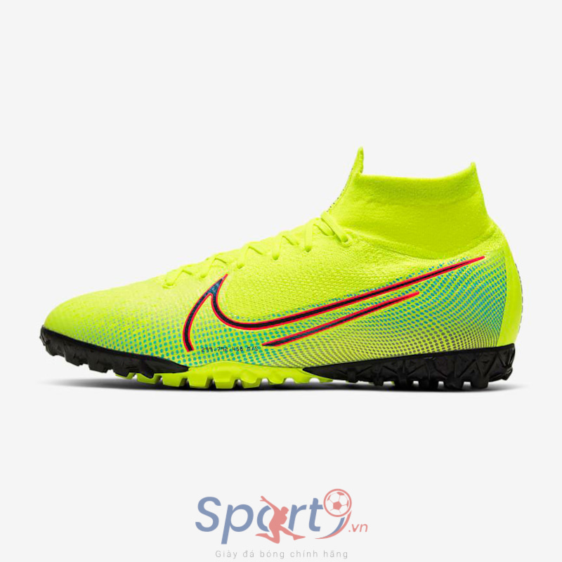 Nike Mercurial Superfly 7 Elite MDS TF BQ5471-703 Lemon Venom/Aurora/Black