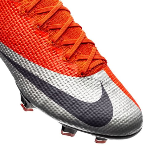 Nike Mercurial Vapor 13 Elite FG Future DNA - Max Orange/Metallic Silver/Black LIMITED EDITION