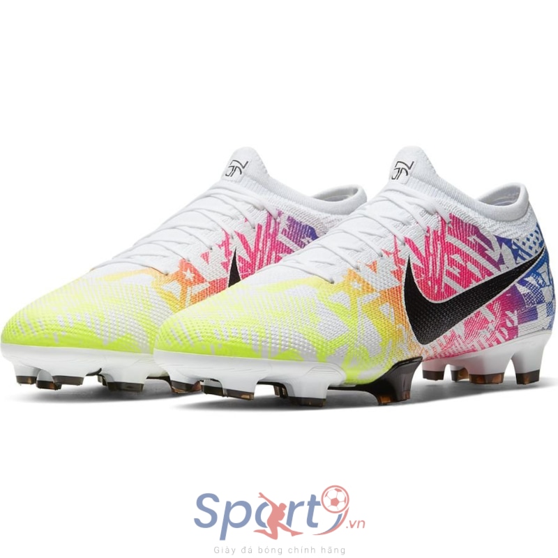 Nike Mercurial Vapor 13 Pro FG NJR Jogo Prismatico - White/Black/Racer Blue/Volt