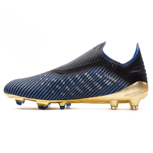 adidas X 19+ FG/AG Input Code - Core Black/Gold Metallic Football Blue