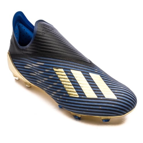 adidas X 19+ FG/AG Input Code - Core Black/Gold Metallic Football Blue