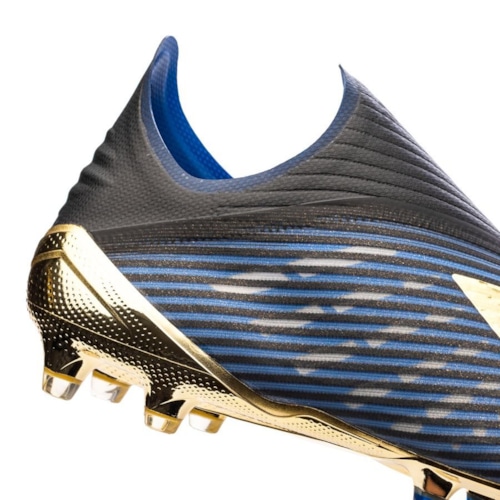 adidas X 19+ FG/AG Input Code - Core Black/Gold Metallic Football Blue