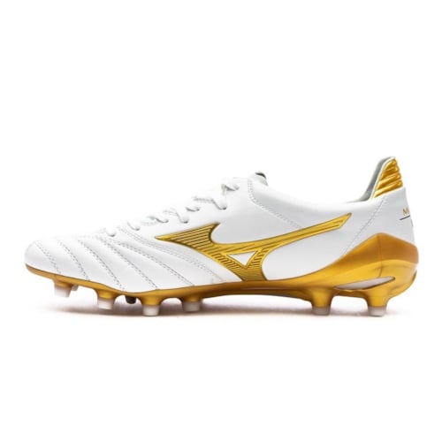 Mizuno Morelia Neo II Made in Japan FG Victory Gold - White/Gold