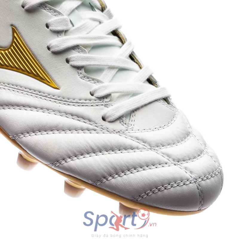 Mizuno Morelia Neo II Made in Japan FG Victory Gold - White/Gold