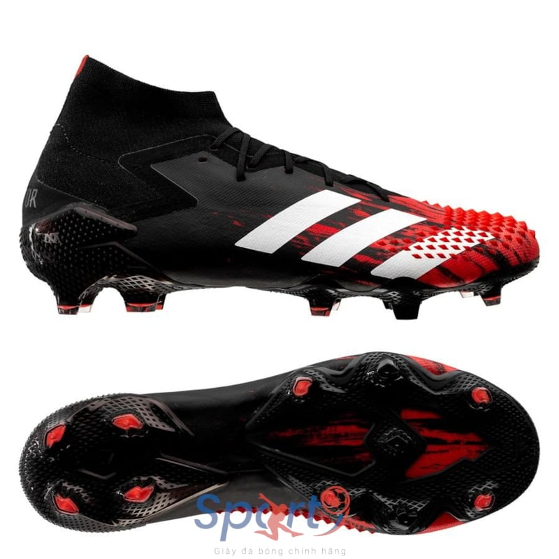 adidas Predator 20.1 FG/AG Mutator - Core Black/Footwear White/Action Red