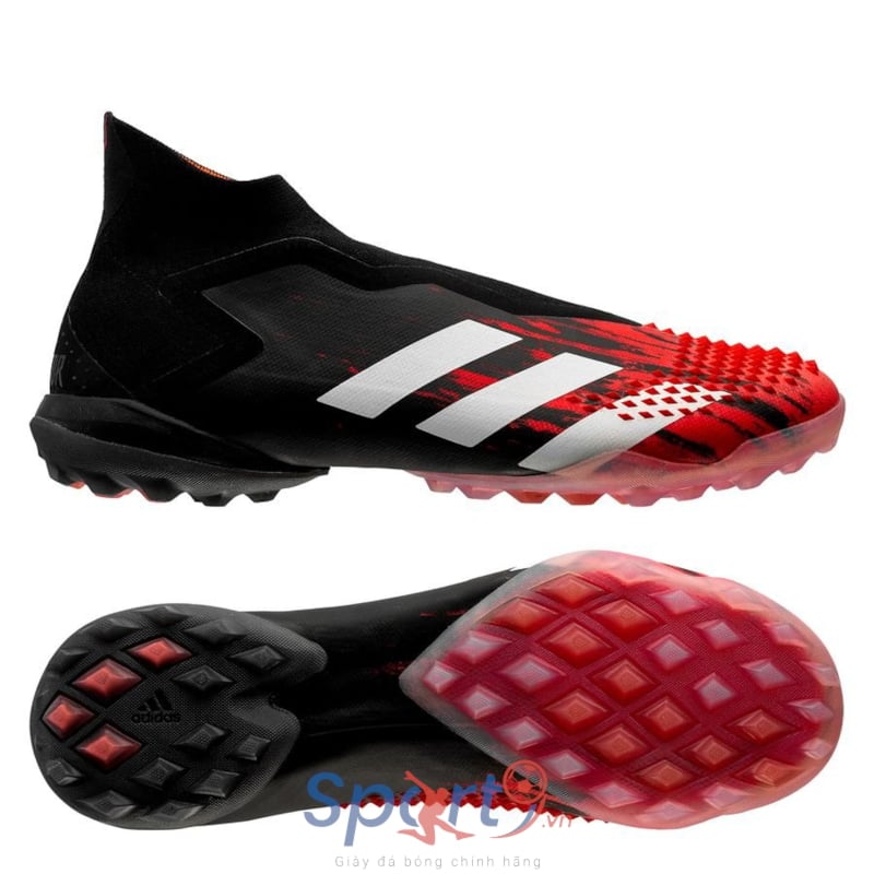 adidas Predator 20+ TF Mutator - Core Black/Footwear White/Action Red