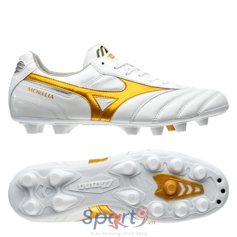 Mizuno Morelia II Elite Victory Gold - White/Gold