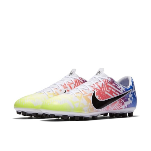 Nike Mercurial Vapor 13 Academy AG NJR Jogo Prismatico - White/Black/Racer Blue/Volt