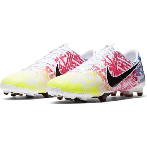 Nike Mercurial Vapor 13 Academy MG NJR Jogo Prismatico - White/Black/Racer Blue/Volt