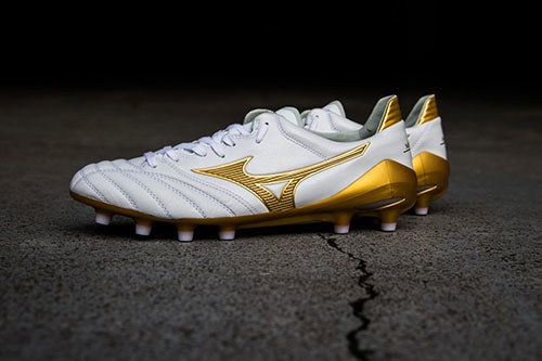Mizuno Morelia Neo KL II As trắng vàng - Phối màu được yêu thích nhất