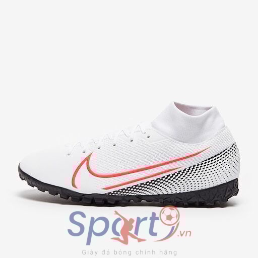 Nike Mercurial Superfly VII Academy TF AT7978-160 White/Laser Crimson/ Black