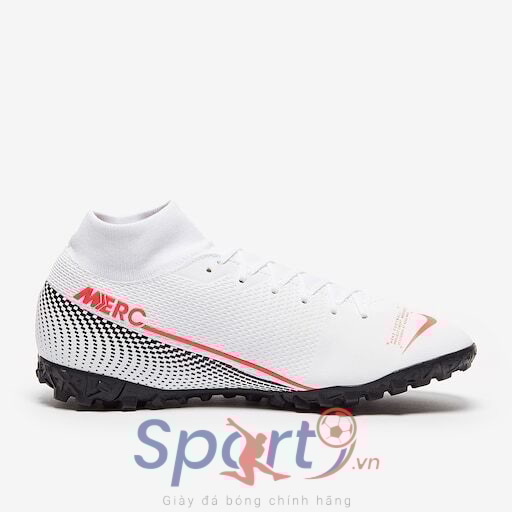 Nike Mercurial Superfly VII Academy TF AT7978-160 White/Laser Crimson/ Black