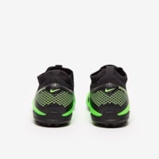 Nike Phantom VSN React II Pro DF TF CD4174-036 Black/Platinum/Green Strike