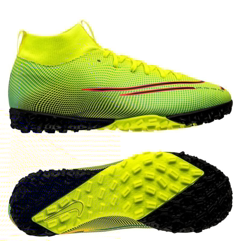 Nike Mercurial Superfly 7 Academy TF Dream Speed 2 - Lemon Venom/Black/Aurora Green Kids
