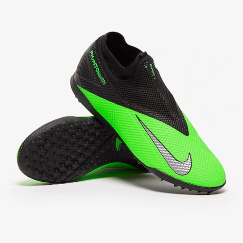 Nike Phantom Vsn 2 Academy DF TF CD4172 - 306 Black/Platinum/Green Strike