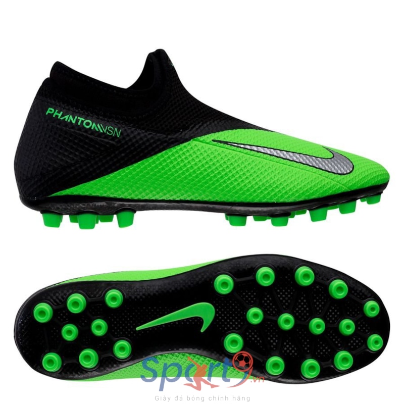 Nike Phantom Vision 2 Academy DF AG LAB2 - Green Strike/Metallic Platinum/Black