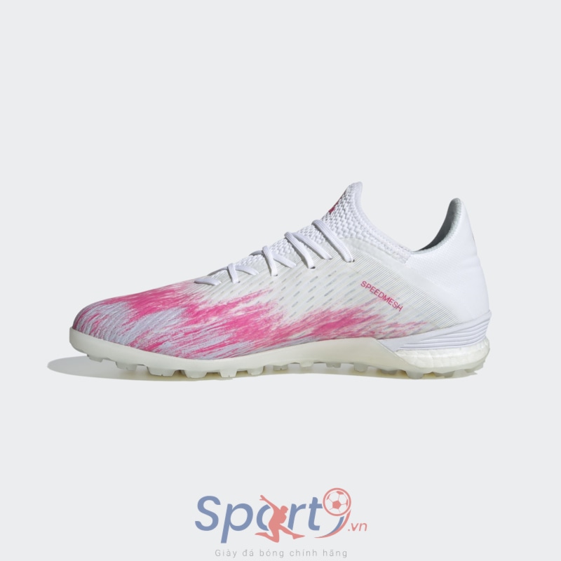 Adidas X 19.1 TF EG7135 CLOUD WHITE / CORE BLACK / SHOCK PINK