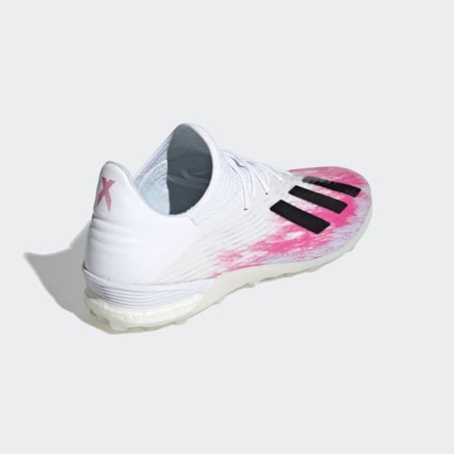 Adidas X 19.1 TF EG7135 CLOUD WHITE / CORE BLACK / SHOCK PINK