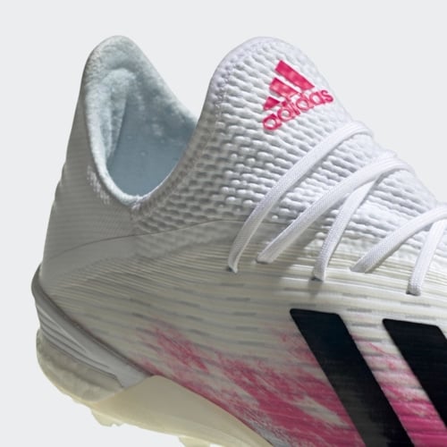 Adidas X 19.1 TF EG7135 CLOUD WHITE / CORE BLACK / SHOCK PINK