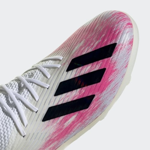 Adidas X 19.1 TF EG7135 CLOUD WHITE / CORE BLACK / SHOCK PINK