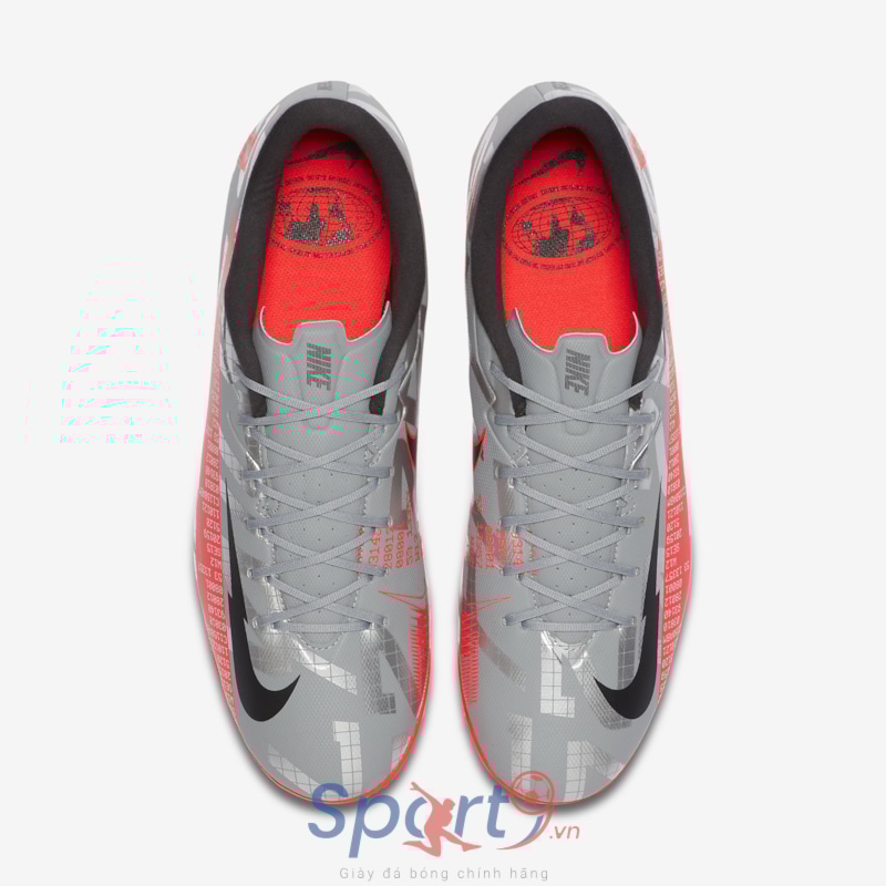 Nike Mercurial Vapor 13 Academy TF Neighbourhood pack - AT7996-906 - Màu Đỏ/Bạc Xám