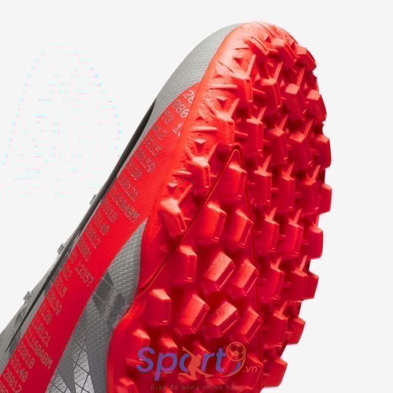 Nike Mercurial Vapor 13 Academy TF Neighbourhood pack - AT7996-906 - Màu Đỏ/Bạc Xám