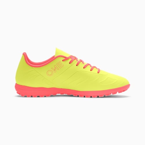 Puma One 20.4 TT 105968_01 - Peach-Fizzy Yellow-Silver