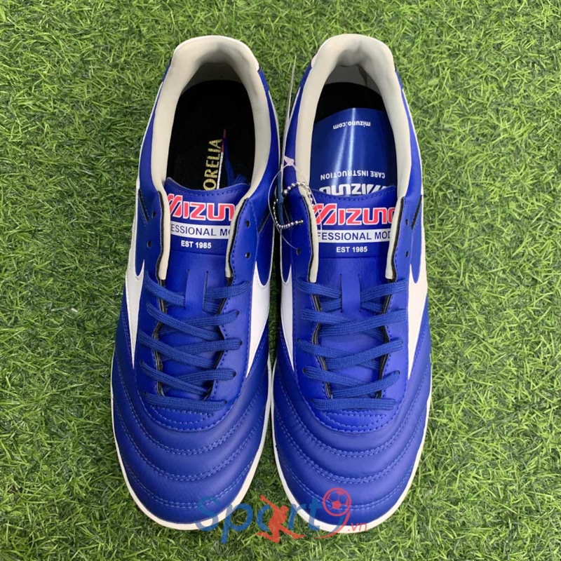 Mizuno Morelia TF Xanh Biển Trắng	