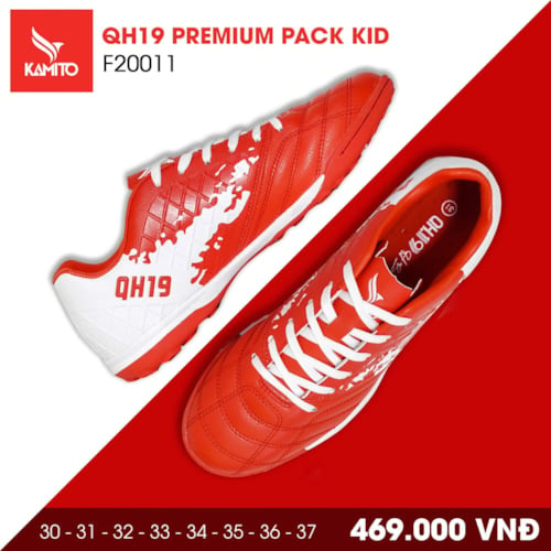 Kamito QH19 Premium Pack Kid - Trắng Đỏ