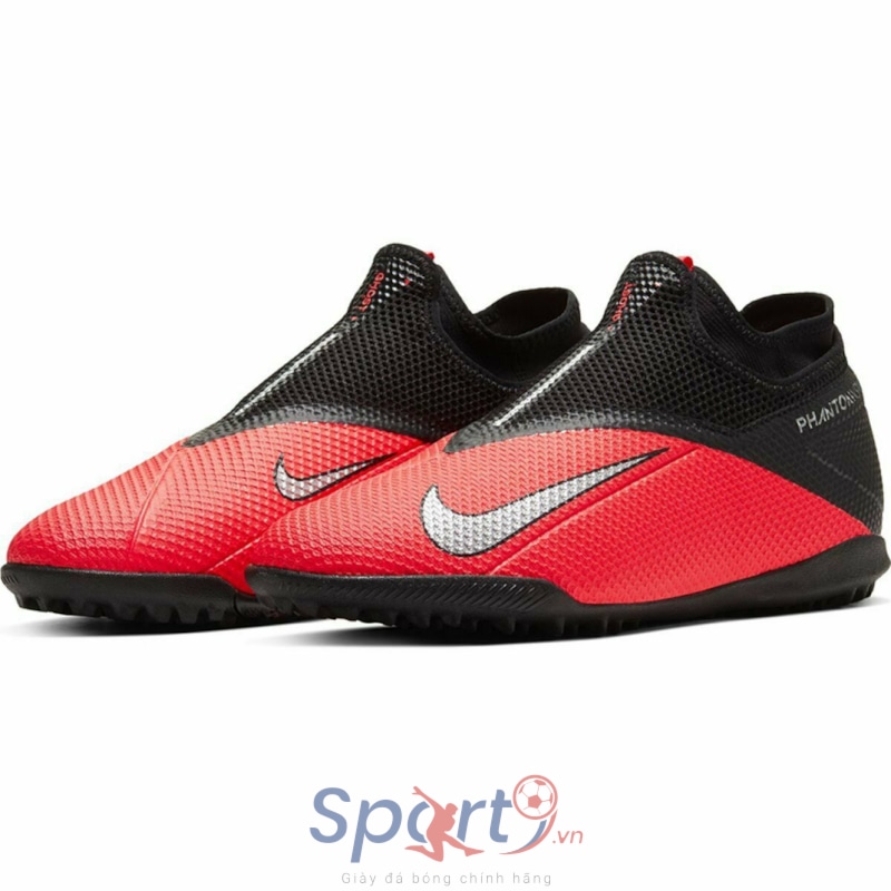 Nike Phantom Vsn 2 Academy DF TF CD4172 - 606 Laser Crimson/Metallic Silver