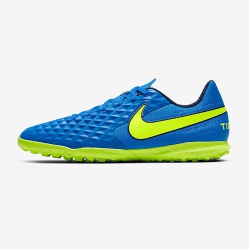 Nike Tiempo Legend 8 Club TF AT6109-474 Soar/Midnight Navy/Barely Volt/Volt