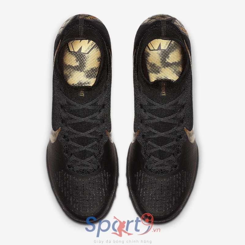 Nike Superflyx 6 Elite TF Black Lux - AH7374-077 - Black / Metallic Vivid Gold
