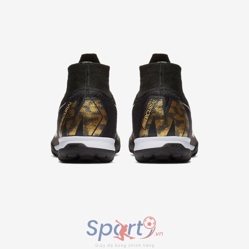 Nike Superflyx 6 Elite TF Black Lux - AH7374-077 - Black / Metallic Vivid Gold