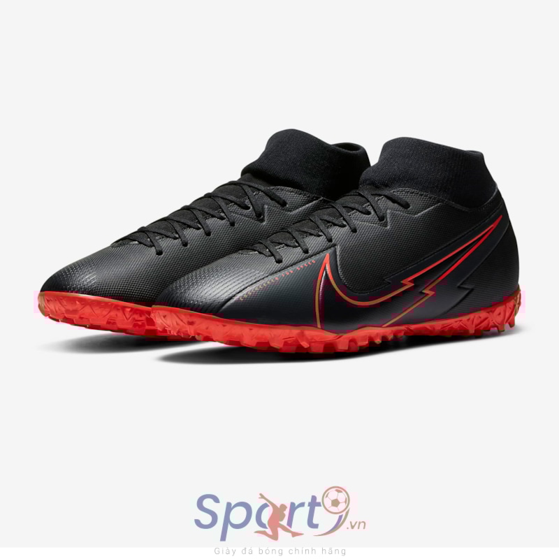 Nike Mercurial Superfly 7 Academy TF AT7978-060 Màu Đen/Xám