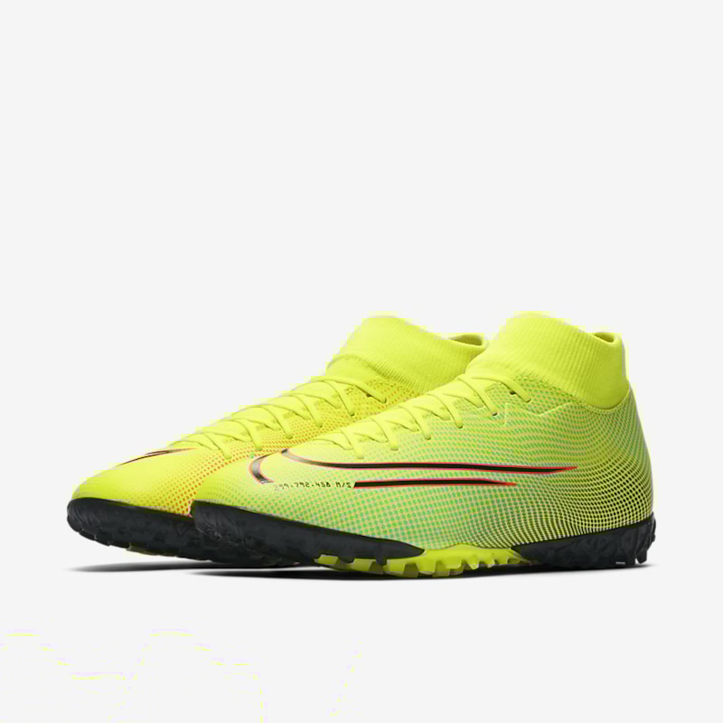Nike Mercurial Superfly 7 Academy MDS TF BQ5435-703 Lemon Venom/Aurora/Black
