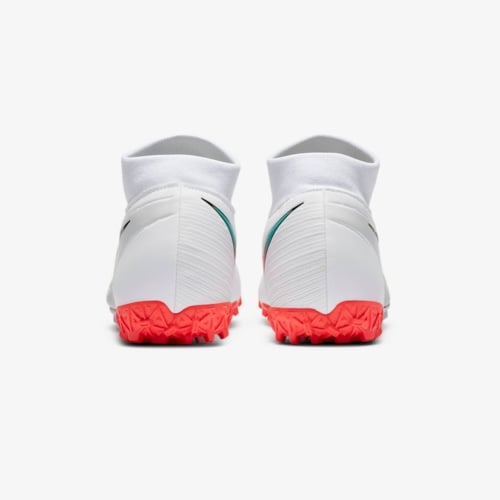 Nike Mercurial Superfly VII Academy TF AT7978-163 White/Photon Dust/Hyper Jade/Flash Crimson