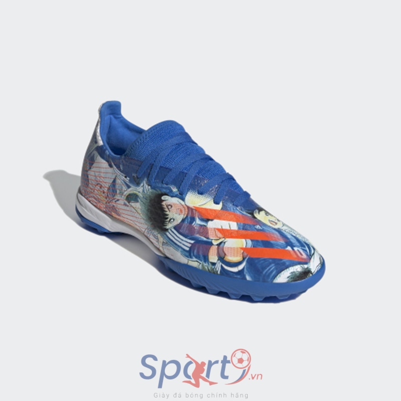 adidas X Ghosted.3 TF FW5835 - Màu Xanh/Trắng/Đỏ