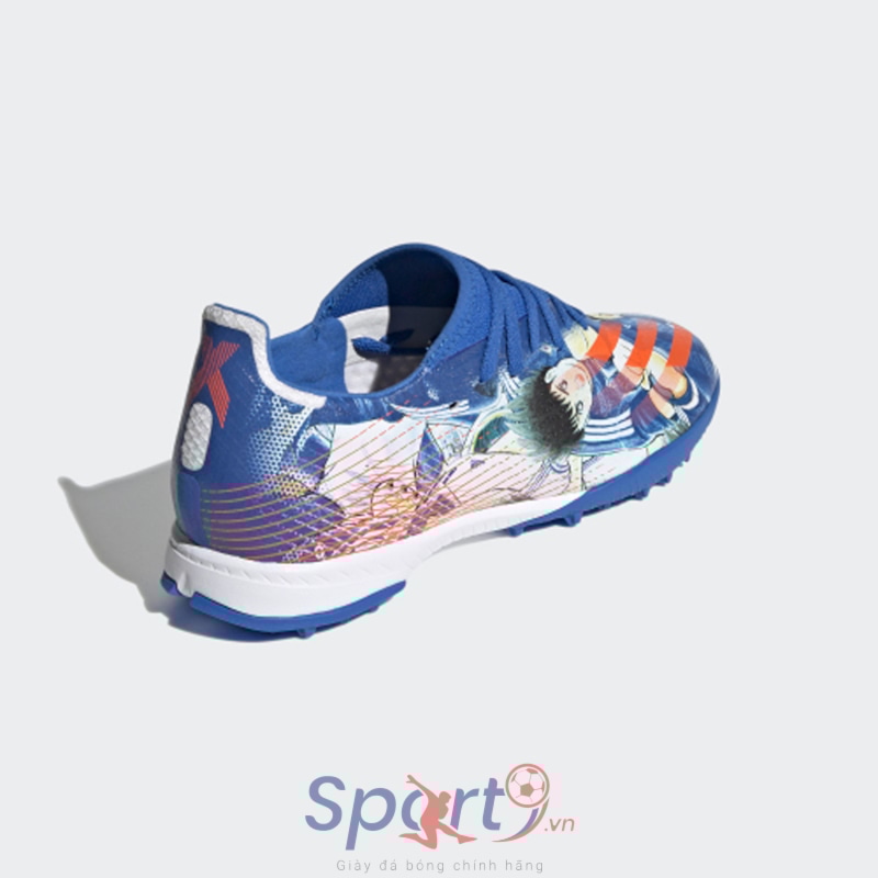 adidas X Ghosted.3 TF FW5835 - Màu Xanh/Trắng/Đỏ