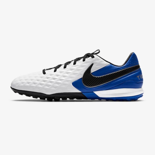 Nike Tiempo Legend 8 Pro TF AT6136-104 White/Hyper Royal/Metallic Silver/Black