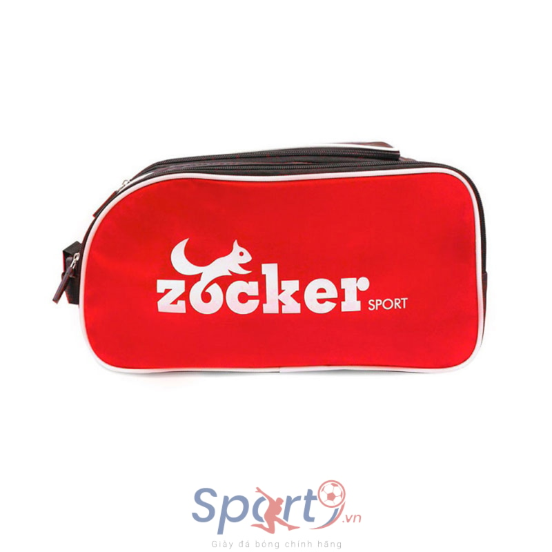 Túi đựng giày Zocker 2 ngăn - Màu đỏ