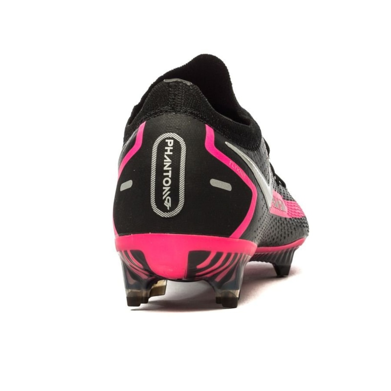 Nike Phantom GT Elite FG - Black/Metallic Silver/Pink Blast