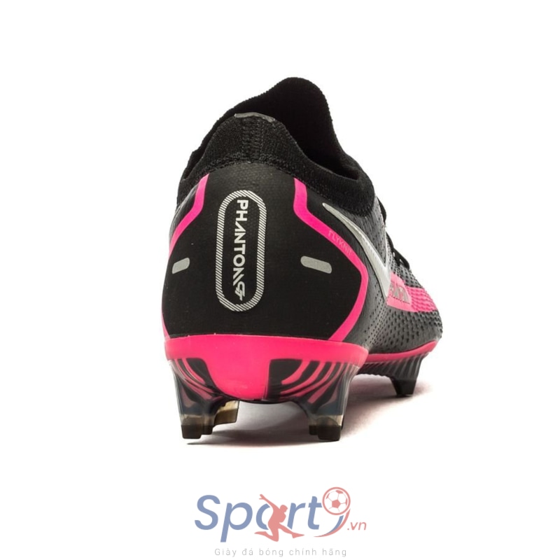 Nike Phantom GT Elite FG - Black/Metallic Silver/Pink Blast