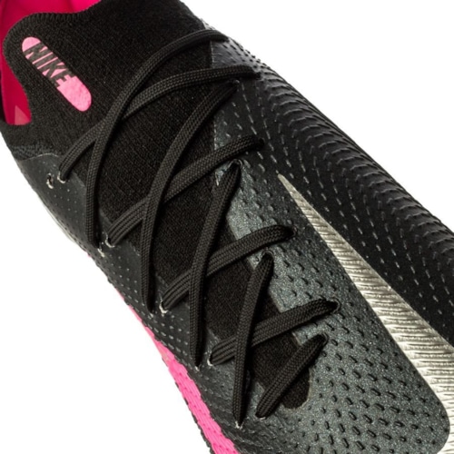 Nike Phantom GT Elite FG - Black/Metallic Silver/Pink Blast