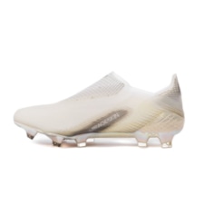 adidas X Ghosted + FG/AG Inflight - Footwear White/Metallic Gold/Core Black