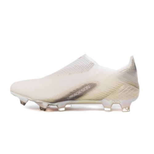 adidas X Ghosted + FG/AG Inflight - Footwear White/Metallic Gold/Core Black