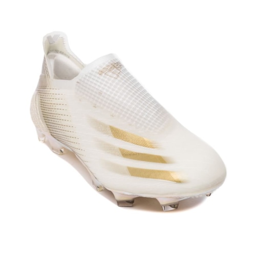 adidas X Ghosted + FG/AG Inflight - Footwear White/Metallic Gold/Core Black