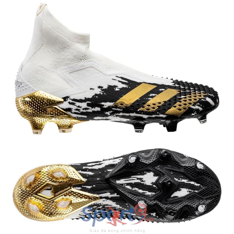 adidas Predator 20+ FG/AG Inflight - Footwear White/Gold Metallic/Core Black