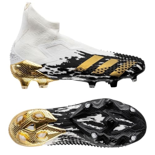 adidas Predator 20+ FG/AG Inflight - Footwear White/Gold Metallic/Core Black